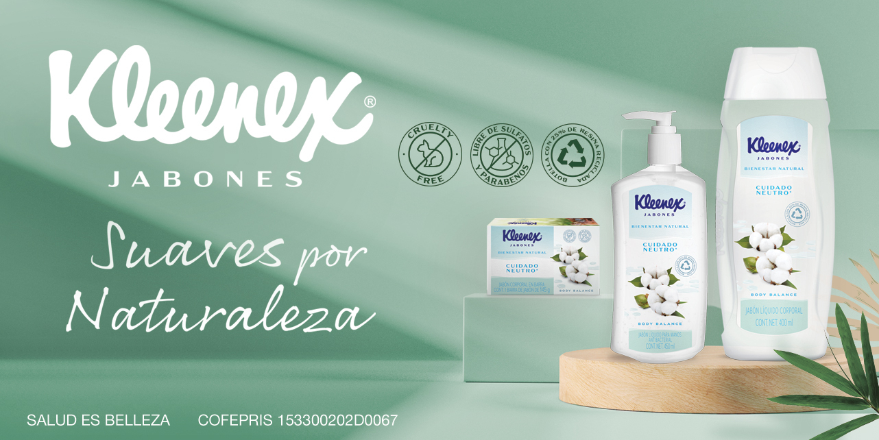 JABONES KLEENEX