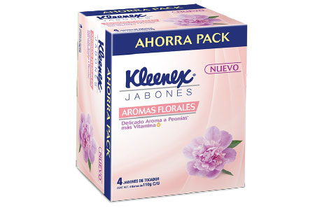 jabones kleenex aromas florales